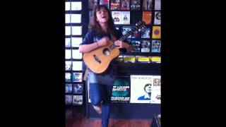 Polly Paulusma &#39;I Was Made to Love You&#39; at Love Music Records, Glasgow, Scotland