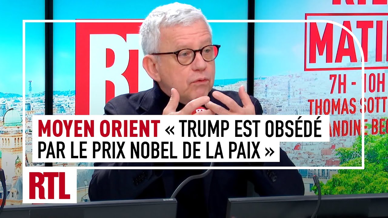 Moyen-Orient : "Donald Trump est obsédé par l'idée d'avoir le prix Nobel de la paix"