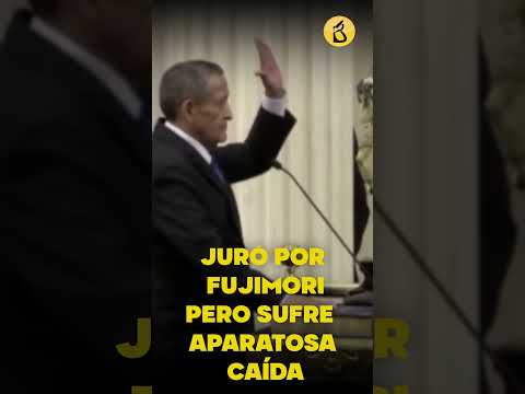 ¿MAL presagio? Reemplazo de Porky ELOGIA a Fujimori tras irse DIRECTO al SUELO antes de jurar