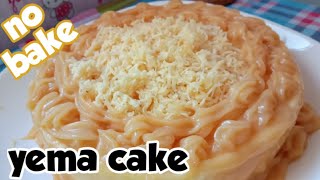 HOW TO MAKE HOMEMADE YEMA CAKE/YEMA CAKE WITHOUT OVEN/NO BAKE