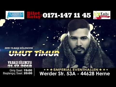 31.12.2018 Emperial Eventhalle Herne ( Umut Timur - DJ TELEVOLE - Grup 4K ) Yilbasi Spot 2019