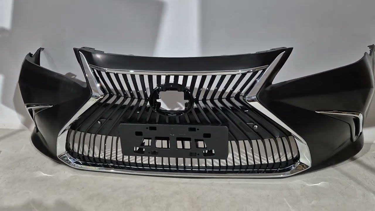 Lexus ES 2006-2011 рр. Передній бампер (для 2010-2012, дизайн 2019) Video 2