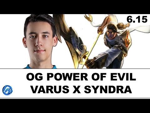 OG Power of Evil - Varus vs Syndra - Full Match