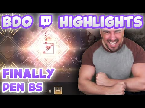 Finally PEN BS! Hidden Stars End Buff in BDO? | Black Desert Twitch Highlights - Wakayashi