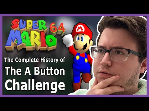 Reacting to The History of the SM64 A Button Challenge by Bismuth