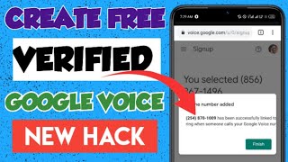 How to create a Verified Google voice account (get free US number) 2024 update!!