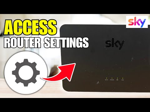How To Access Sky Router Settings & Admin Page