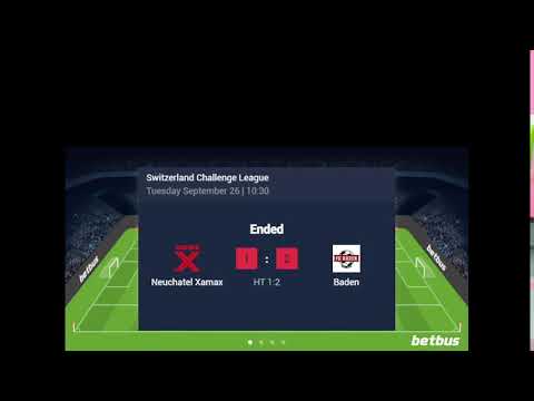 Neuchatel Xamax VS FC Baden Challenge League