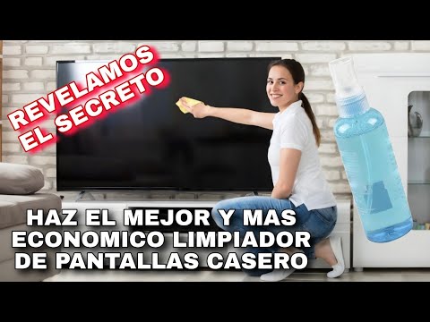 COMO HACER LIQUIDO LIMPIA PANTALLAS CASERO Y ECONOMICO
