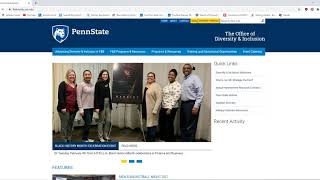 PSU-CUS D&I Online Resources