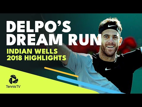 Juan Martin del Potro: Best Moments in Indian Wells 2018 Title Run 🏆