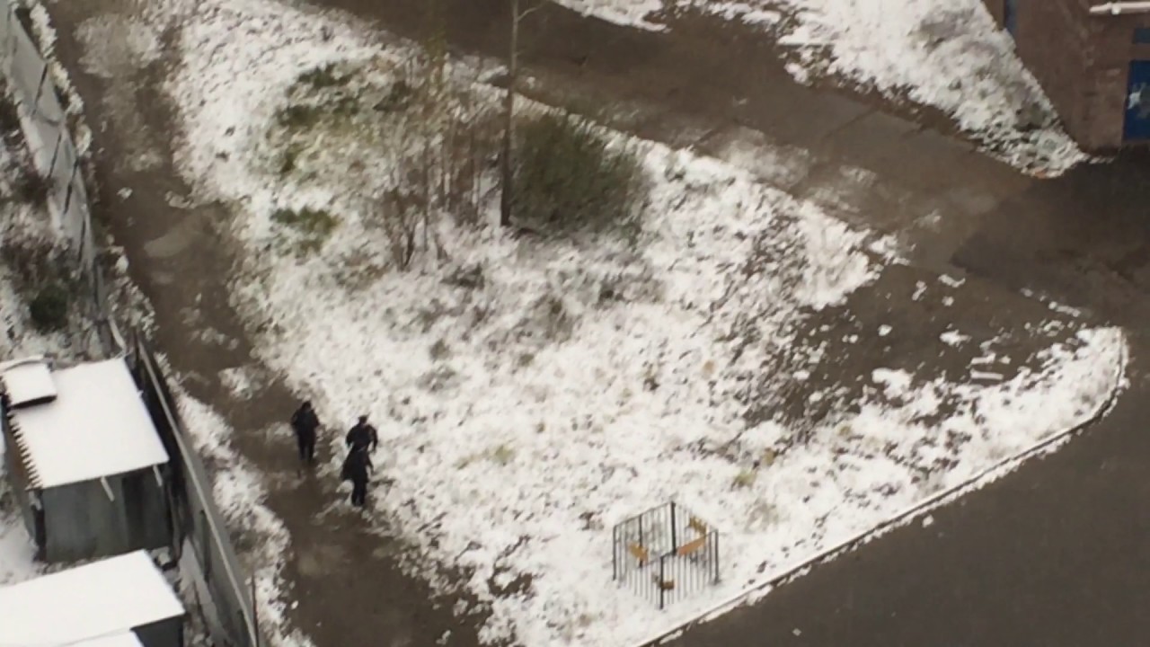 Драка футбольных фанатов в городе Раменское