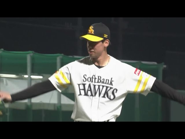 【ファーム】ホークス・尾形崇斗の圧巻のピッチング!! なんと投手3人で9者連続奪三振!! 2023年7月21日 福岡ソフトバンクホークス 対 オリックス・バファローズ