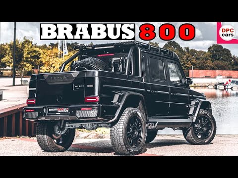 Brabus 800 Adventure XLP Superblack Based on Mercedes AMG G63