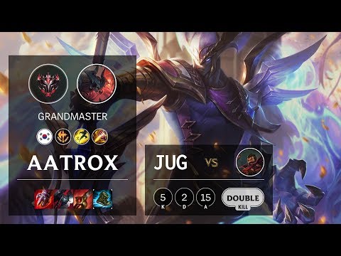 Aatrox Jungle vs Graves - KR Grandmaster Patch 10.10