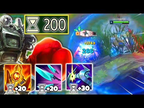 BLITZCRANK FULL COOLDOWN REDUCTION - League of Legends ITA #3629