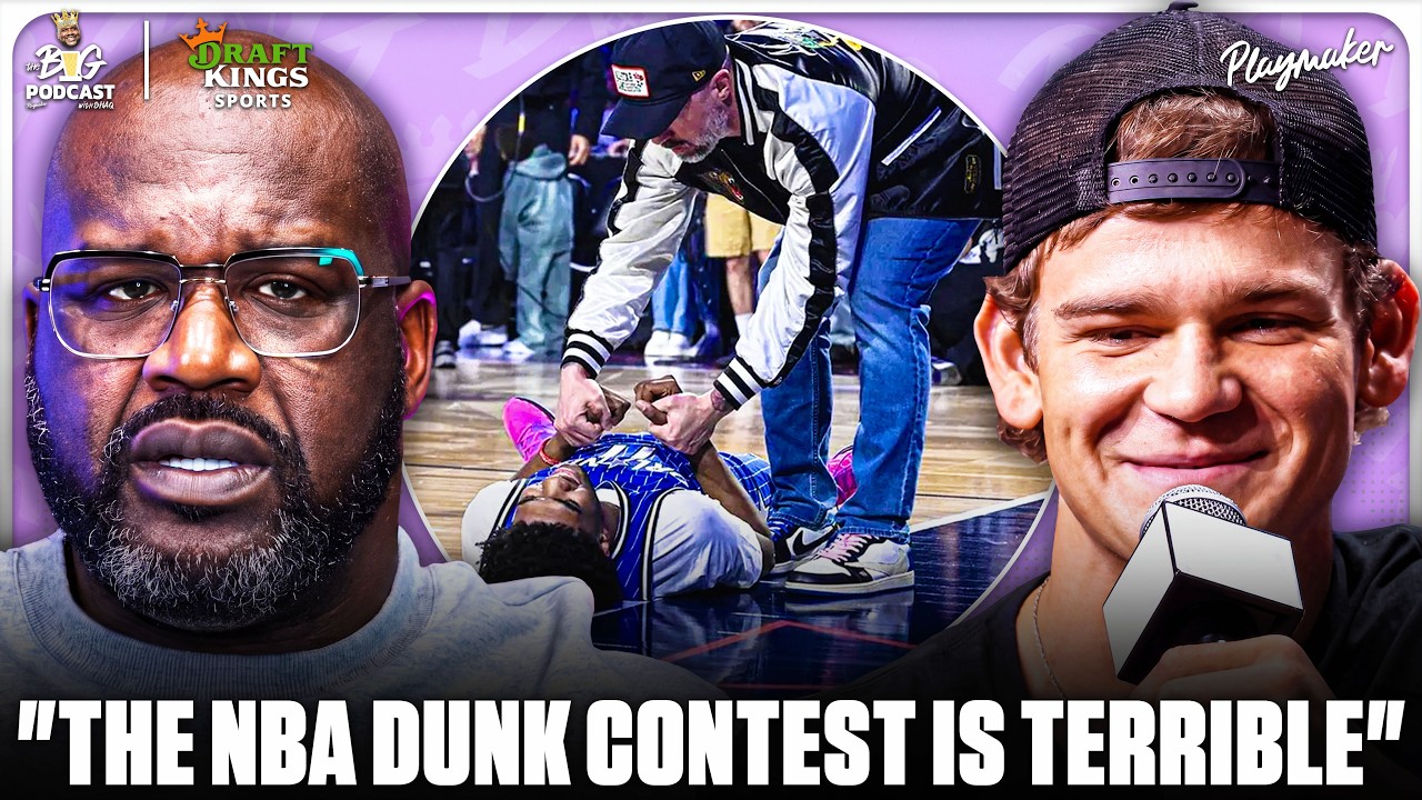 Shaq Breaks Down Dunkman League vs. NBA Dunk Contest ⛹️‍♂️
