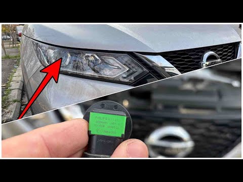 Nissan Qashqai J11 & Rogue (2018-2022) - Low Beam (dipped beam) Light Bulb H11 replacement / removal
