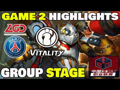 PSG.LGD VS IG.VITALITY GAME 2 China Pro League Season 1