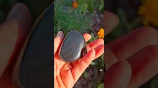 Obsidián duhový srdíčko 115 g