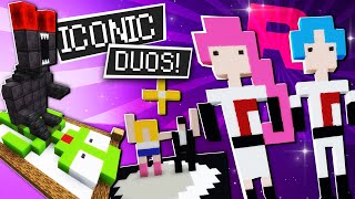 Name a more iconic duo in the Minecraft Gartic Phone Challenge!