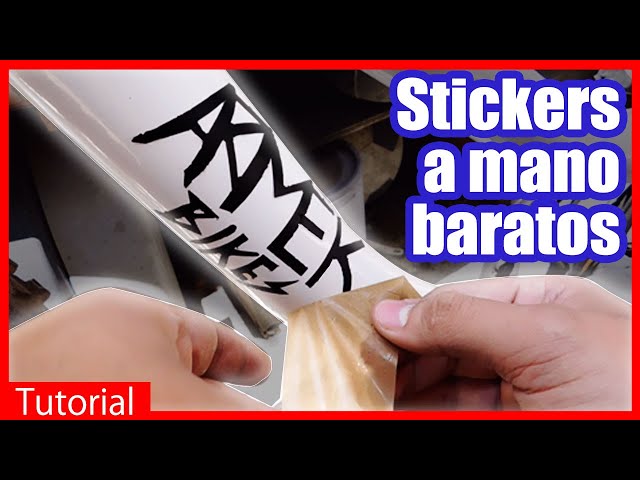Vídeo relacionado con DualColorStampe Juego de 15 pegatinas adhesivas para cuadro de bicicleta, pegatinas para cuadro de bicicleta MTB, protección universal, cód. B0169 (verde fluorescente)