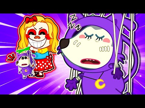 Is Mommy Wolf Sleepwalker?!  SMILING CRITTERS & Poppy Playtime 3 Animation| Cartoons for Kids
