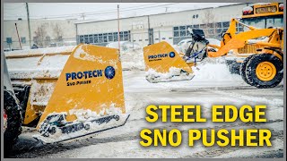 preview picture of video 'Pro-Tech Sno Pusher- Steel Edge IST Model'