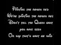 Painting The Roses Red Lyrics