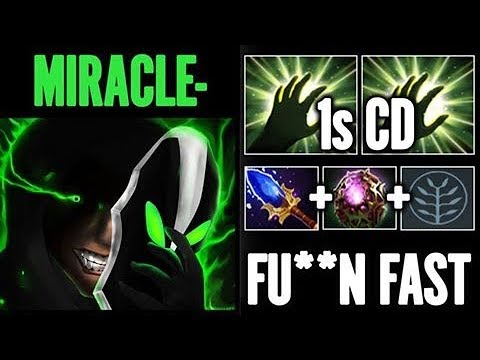 Steal with LIGHTNING Speed MIRACLE Teach you how to Play Rubick Dota 2