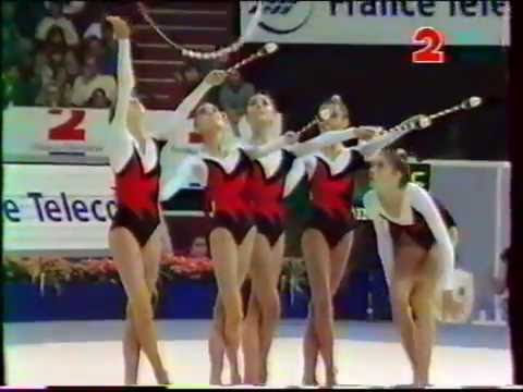 SPAIN 4 hoops 4 clubs - 1994 Paris worlds EF