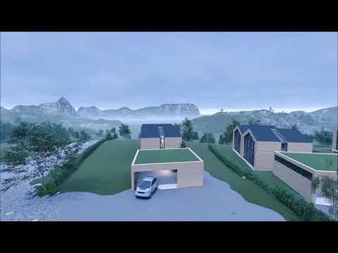 Spektakulære tomannsboliger i Sørvik, Harstad, Mølnåsen