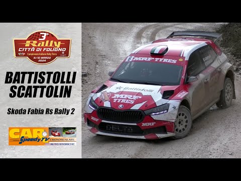 Rally città di Foligno 2024 || Alberto Battistolli - Simone Scattolin || Skoda Fabia Rs Rally 2