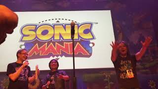 Sonic Mania SEGA Jingle (Hidden) - FRONT/CENTER RECORDING  @ SONIC'S 25TH SAN DIEGO PARTY