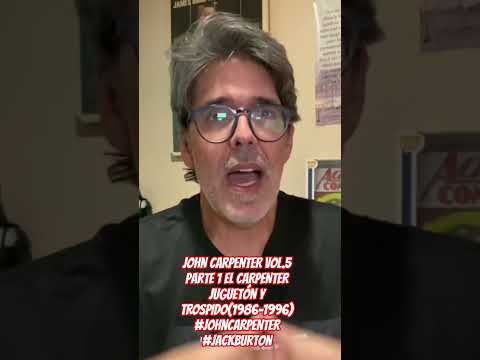 JOHN CARPENTER VOL.5 Parte 1 EL CARPENTER JUGUETÓN Y TROSPIDO(1986-1996) #johncarpenter #jackburton