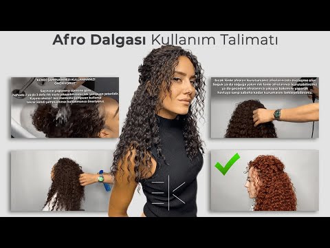 Afro Dalgası Kullanım Ve Açma Talimatı | Ersin Köse