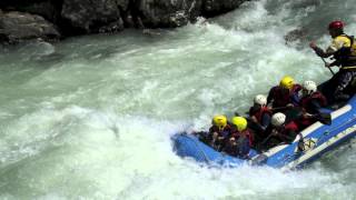 preview picture of video 'Rafting Landquart Juni 2012'