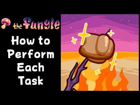 How To Perform Each NEW Task in The Fungle - Among Us