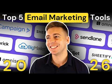 My Top 5 Email Marketing Software for Small Business in 2026