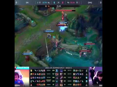 This is how Sofm’s Leesin play 😳 | Sn vs Omg Lpl summer 2021 #shorts