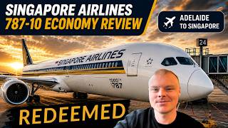 Singapore Airlines 787-10 Economy Review | Adelaide to Singapore