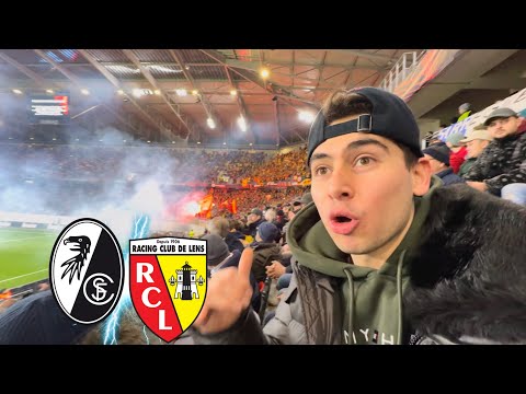 Was für ein COMEBACK🔥⚪️🔴 +Fanmarsch von RC Lens💥 | SC FREIBURG vs RC LENS | UEL Stadionvlog