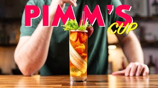 The Pimm's Cup! The ultimate summer cocktail staple