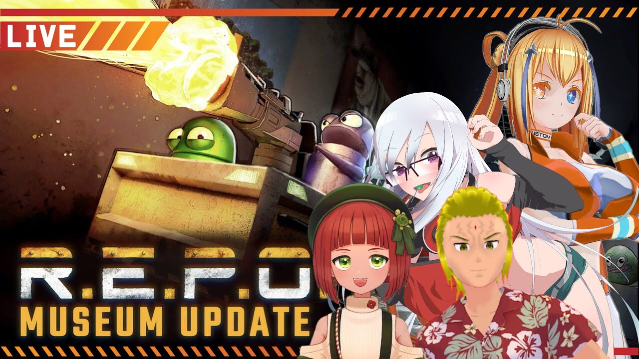 【R.E.P.O.】絆の力で協力ホラゲ探索!R.E.P.O.コラボ!その5【鷹啼やよい/Vtuber】