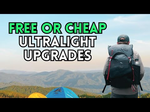 12 FREE or CHEAP Ultralight Backpacking Upgrades That Instantly Cut Your Pack Weight