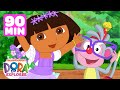 Dora The Explorer S Best Outfits Accessories 90 Minutes Dora Friends