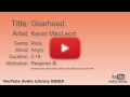 Gearhead Kevin MacLeod Rock Angry YouTube Audio Library BGM