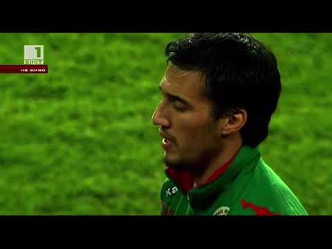 World Cup 2014 Qualifiers (European zone): Denmark - Bulgaria (national anthem)