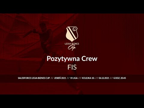Skrót spotkania Pozytywna Crew - FIS ( Legia Biznes Cup Jesień 2021 )
