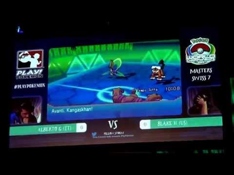 Pokemon World Championships VGC 2015 Day 2 Round 7: Blake Hopper (US) VS Alberto Gini (IT)  1 of 2.